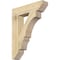 Ekena Millwork Balboa Slat Rough Sawn Bracket, Douglas Fir, 6"W x 28"D x 36"H BKT06X28X36BOA06RDF - alternate 1